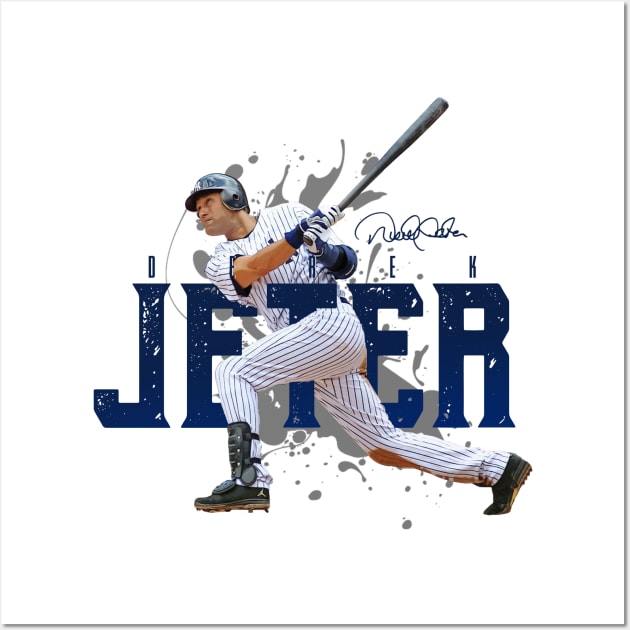 Derek Jeter Wall Art by Juantamad